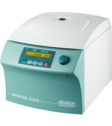 Mikro 200 centrifuge by Hettich