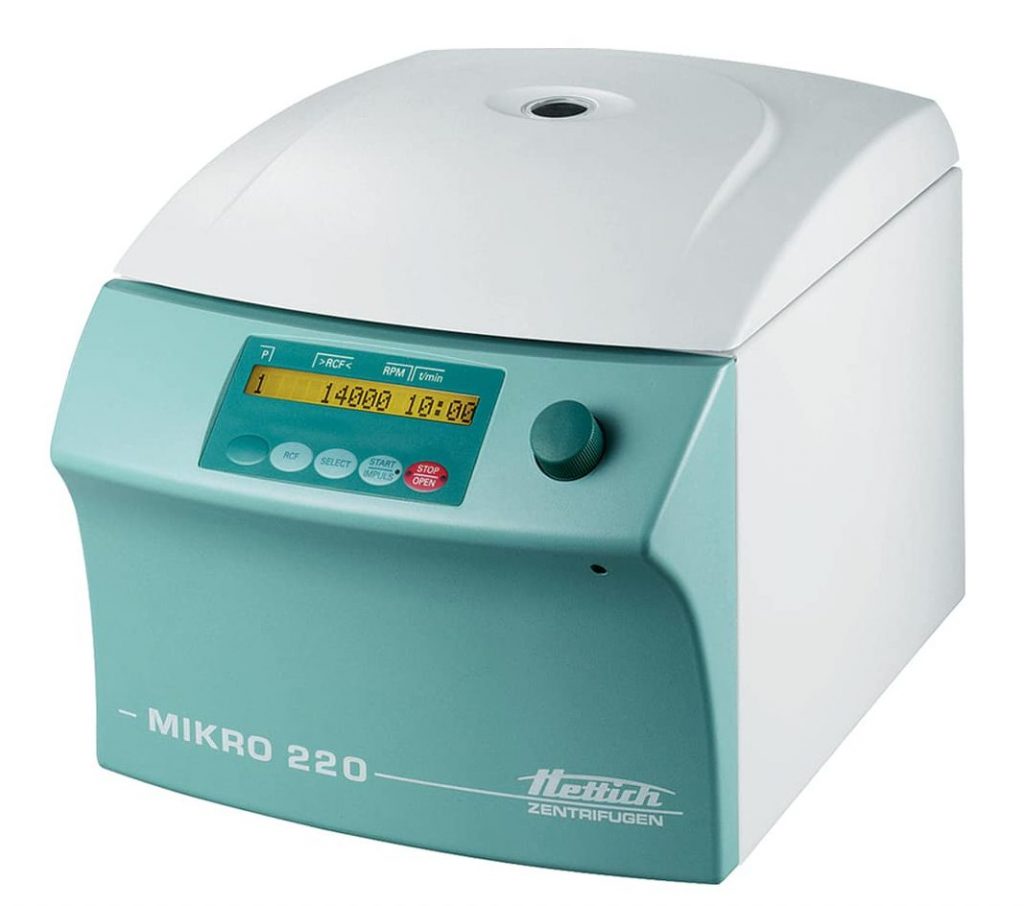 Hettich Mikro 220 centrifuge