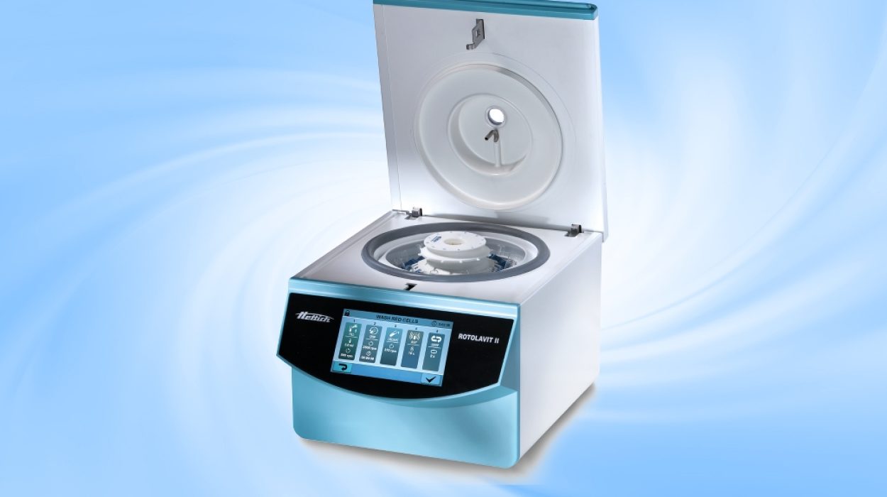 Cell washer centrifuges for blood banks