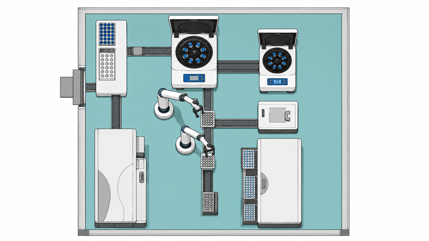 automated centrifuge UK – Hettich robotic centrifuge