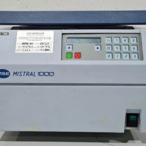 MSE Mistral 1000 Benchtop Centrifuge w/ Swing-Out Rotor 3600RPM Lab