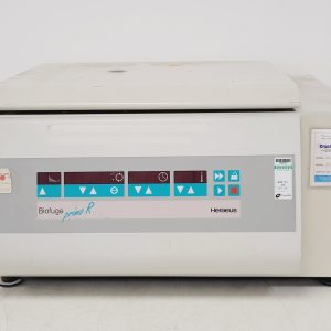Heraeus Biofuge Primo R Benchtop Centrifuge w/ Heraeus 7758 Fixed Angle Rotor